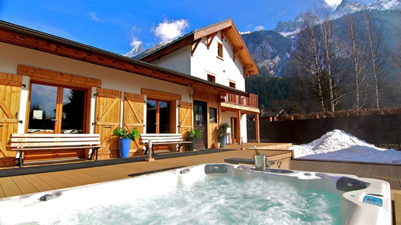 Mont Blanc Spa Chalet Bnb Шамони Экстерьер фото