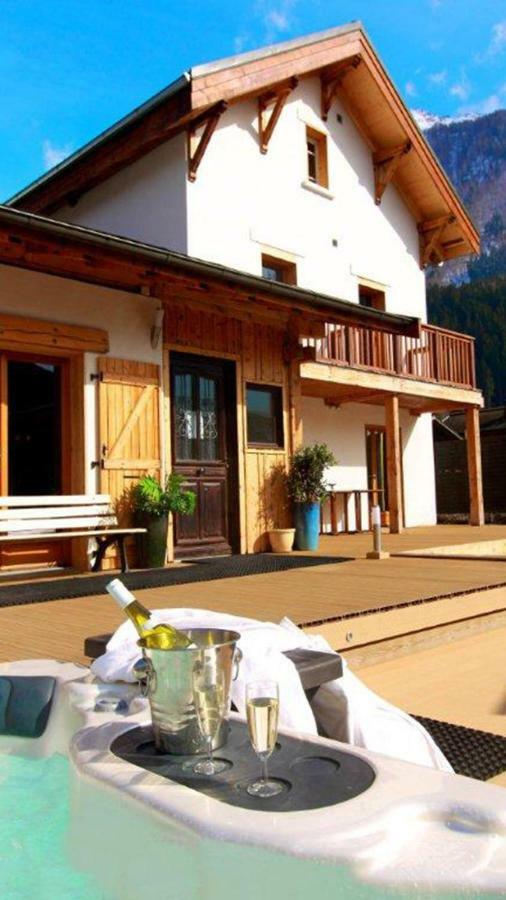 Mont Blanc Spa Chalet Bnb Шамони Экстерьер фото